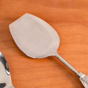 Qualité supérieure et design d'aspect moderne Ensemble de cuillères à poignée en forme de plume en acier inoxydable et métal fait à la main - Product Image 5