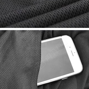 Pantalones cortos de baloncesto personalizados al por mayor malla doble capa baloncesto callejero pantalones cortos transpirables para hombres - Product Image 5