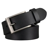 Ceintures en cuir de vachette de luxe avec boucle en D en acier, design de haute qualité, différentes couleurs, accessoires décontractés pour hommes/femmes