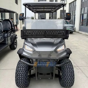 Chariots de golf électriques pliants de 72V à piles au lithium pour 4 passagers, bon marché - Product Image 5