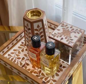 Ensemble cadeau de brûleur d'encens simple en bois et résine avec parfum d'aromathérapie écologique, décor durable et longue durée - Product Image 3