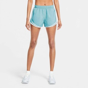 Pantalones cortos de entrenamiento informales con cordón de doble capa para mujer, pantalones cortos transpirables de secado rápido, Panel de malla lateral caliente de poliéster para Yoga y gimnasio - Product Image 1