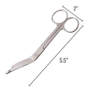 Ciseaux à bandage manuels en acier inoxydable de haute qualité, personnalisés, pinces - Réutilisables, sans rouille, instruments chirurgicaux médicaux - Product Image 2