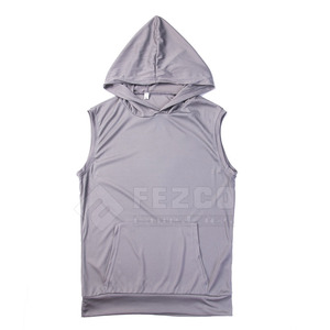 เสื้อฮู้ดแขนยาวสำหรับผู้ชายผ้าโพลีเอสเตอร์/ ผ้าฝ้าย - Product Image 1