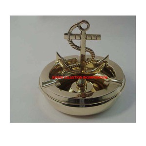 ที่เขี่ยบุหรี่ลายทะเลทำจากทองเหลืองดีไซน์สูงที่เขี่ยบุหรี่สำหรับตกแต่งขายดี - Product Image 4