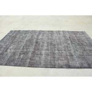Alfombra Turca Vintage de 6.3x10.6 pies (193x323 cm), Alfombra Floral Gris - Product Image 2