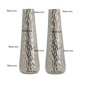 แจกันดอกไม้อลูมิเนียมสีเงินดีไซน์ล่าสุด - Product Image 1