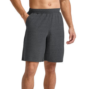 Pantalones cortos de chándal cómodos de verano con cremallera para hombre, pantalones personalizados de Color sólido, pantalones cortos informales de moda de calle para hombre - Product Image 1