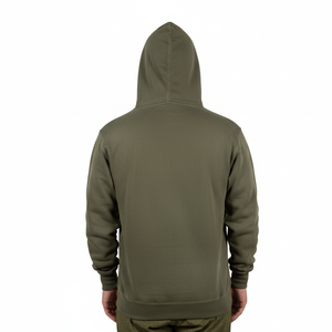 เสื้อฮู้ดผู้ชายผ้าฟลีซพิมพ์ลายปัก ระบายอากาศได้ดี ใส่สบาย แขนยาว ทรงโอเวอร์ไซส์ ไซส์ใหญ่พิเศษ สำหรับฤดูหนาว - Product Image 2