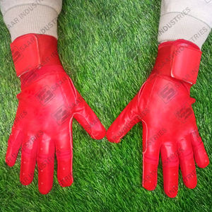 Best-seller Gants d'entraînement de baseball et softball en cuir durable et confortable Gants de frappeur de conception à manchette longue de couleur personnalisée - Product Image 2