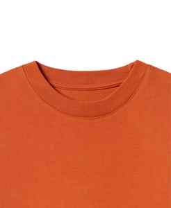 T-shirts vintage imprimés en tricot orange pour hommes de la meilleure qualité, 100% coton, coupe classique, manches classiques, 200g, anti-boulochage, livraison - Product Image 6