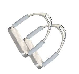 Recién llegado, estribos para montar en el salto, agarre cómodo ligero de aluminio, fuerte, ecuestre, suministro de fábrica OEM - Product Image 5