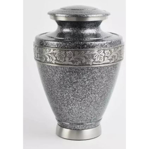 Standard Design Home Decorative Funeral Urns Made Of Metal Aluminium Cremation Urns <b>For</b> Human <b>Ashes</b> Funeral Urns In Low Price - Product Image 6