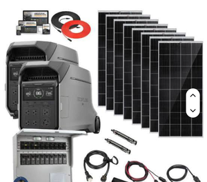 สถานีไฟฟ้าพกพา DELTA Pro 3 รุ่นใหม่ ของแท้ ความจุ 8kWh พร้อมแบตเตอรี่เสริม, แรงดันไฟฟ้า 120/240V กำลังไฟ 4000W AC Output - Product Image 1