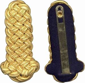 Nudo de cordón de hombro de oro alemán, venta al por mayor, accesorios de uniforme con cable, charreteras y hombreras para uniformes de guardia - Product Image 4