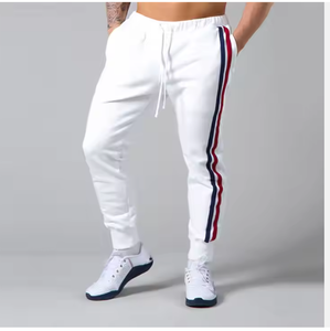 Pantalones de jogging para hombre de otoño e invierno de alta calidad, pantalones holgados personalizados, pantalones de chándal de algodón, pantalones de gimnasio holgados de Bangladesh - Product Image 1