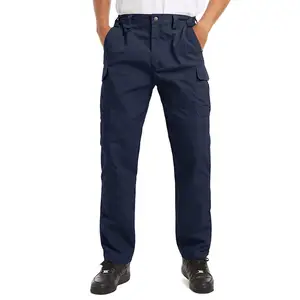 Toptan fiyat erkek kargo pantolon düğmesi artı boyutu erkek giyim pantolon/yüksek kalite özel Logo kargo pantolon bahar giymek