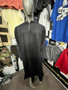 เสื้อฮู้ดผ้าฝ้ายหนาสำหรับผู้ชายเสื้อฮู้ดแบบสวมหัวโอเวอร์ไซส์วินเทจเปิดไหล่ตกโลโก้ตามสั่ง - Product Image 4