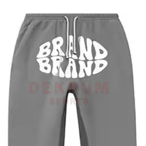 Nouveau survêtement en coton pour homme, coupe ajustée, vente chaude, design uni personnalisé avec impression en relief pour l'hiver, options de style personnalisées - Product Image 6