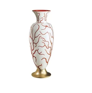 Home Decorative attractive Aluminum Flower <b>Vase</b> Elegant Design Modern Flower Pots And Planters Metal Flower <b>vase</b> - Product Image 4
