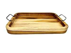 ชุดถาดเสิร์ฟไม้โบราณ ขนาดสั่งทำได้ ทนทาน เหมาะสำหรับใช้ในบ้าน ร้านอาหาร บาร์ โรงแรม งานแต่งงาน - Product Image 4