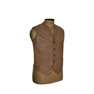 Servicio de fabricación profesional para chaleco de motocicleta de alta calidad para hombre Forro de poliéster Soporte de cremallera informal XS Teñido liso - Product Image 1