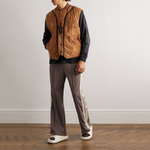 Pantalon de survêtement en coton 100% pour homme, avec cordon de serrage, coupe droite, décontracté, respirant, délavé à l'acide, couleur personnalisée, taille plus - Product Image 1