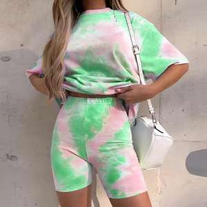 T-shirts d'été décontractés pour femmes de haute qualité doux 100% coton sérigraphie anti-boulochage à manches courtes - Product Image 3