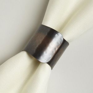 Anillo para Servilletas de Metal Chapado en Oro de Lujo, Perfecto para Decoración de Mesa de Comedor Elegante y Eventos Especiales, Forma Redonda, por ACMI - Product Image 4