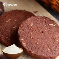 Biscuits Halal Ube sans gluten 10kg * 2 sacs/ctn Marque Chewco Durée de conservation de 18 mois Emballé dans un sac Halal