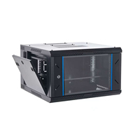 Armoire murale pivotante robuste pour intérieur, sur mesure, 6u, 9u, 12u, 15u, 18u, 19 pouces, pour serveurs et équipements informatiques