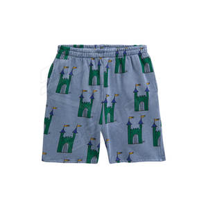 กางเกงขาสั้นผ้าคอตตอนแห้งเร็วสำหรับผู้ชายกางเกงเอวยางยืดแนวสตรีทปรับแต่งโลโก้ได้เป็นมิตรต่อสิ่งแวดล้อม - Product Image 1