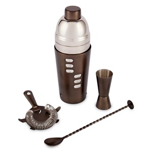 Cao cấp màu cà phê xử lý Cocktail <span class=keywords><strong>barware</strong></span> Set với đứng hoàn hảo cho các sự kiện nhà Thanh những dịp đặc biệt và tặng quà - Product Image 4