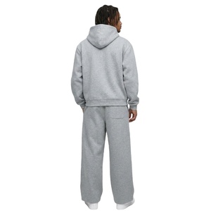 Heavyweight Cotton Fleece Zip Hoodies and Jogger Sets Men Relaxed Fit Streetwear Tracksuit for OEM Wholesale Brands - Product Image 2