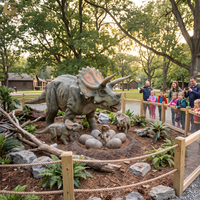 Projet clé en main de parc de dinosaures animatroniques pour les zoos, les jardins botaniques et les destinations touristiques