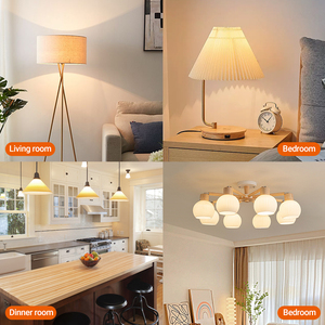 Bóng đèn <span class=keywords><strong>LED</strong></span> <span class=keywords><strong>3</strong></span> chế độ ánh sáng trắng mềm tương đương 50/100/150 <span class=keywords><strong>Watt</strong></span>, bóng đèn <span class=keywords><strong>3</strong></span> chế độ A19, chân E26, dùng trong nhà để đọc sách - Product Image 4