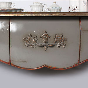 Mesas de Comedor, Número de Serie 7406, Hechas de Madera de Caoba de Alta Calidad, Tamaño 112x41x85 cm - Product Image 2