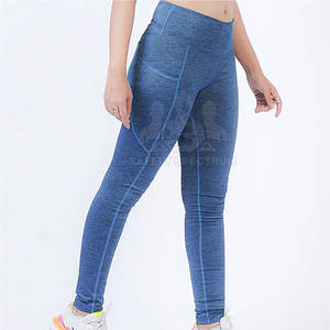 Leggings de yoga pour femmes, taille haute, décontractés, respirants, sans couture, écologiques, pour la salle de sport, le fitness, l'entraînement, vêtements de sport longs - Product Image 1