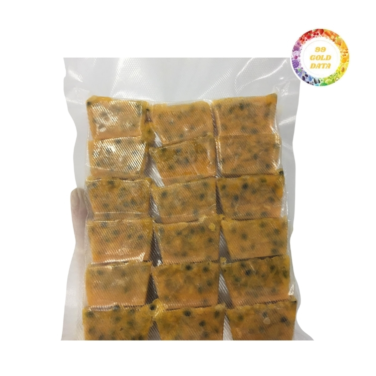 High Quality Frozen Passion Fruit Golden Color, Tangy Taste, Fast Shipment, Factory Direct Price