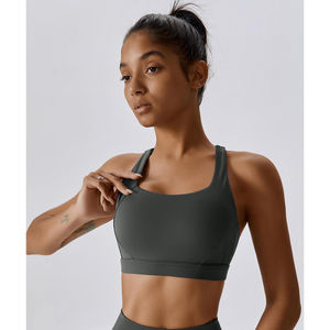 Soutien-gorge Toggluxe à bretelles réglables, respirant, séchage rapide, écologique, devant haut, pour le fitness féminin, vente chaude - Product Image 1