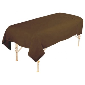 Ensemble de draps plats en <span class=keywords><strong>flanelle</strong></span> OEM pour table de <span class=keywords><strong>massage</strong></span>, draps de <span class=keywords><strong>massage</strong></span> résistants pour salon de beauté - Product Image 2
