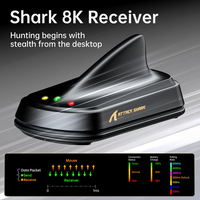Souris de jeu sans fil ATTACK SHARK X11 ULTRA en fibre de carbone 8K PAW3950MAX, taux de polling 8K, triple mode, RGB programmable