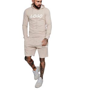 Logo personnalisé pull-over veste ensembles pour hommes survêtements hommes vierge coupe-vent survêtement ensemble survêtement pour hommes vente en ligne - Product Image 1