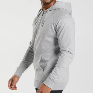 Zip up Regular Fit Hoodie <b>Jacket</b> with Zipper Breathable Quick Dry Streetwear <b>Thick</b> <b>Fleece</b> Pullover 100% Cotton Winter Hooded - Product Image 5