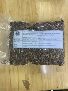 ทางเลือกที่ดีที่สุดกินได้หนอนไหมแห้งดักแด้แช่แข็งสำหรับมนุษย์และแห้งด้วยความร้อนสำหรับสัตว์เลี้ยงคุณภาพระดับพรีเมียมจากเวียดนาม - Product Image 2