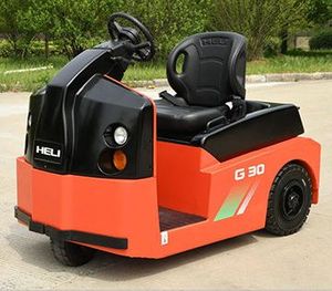 Tracteur de manutention électrique industriel de 10 tonnes avec cabine, type assis, à vendre - Product Image 2