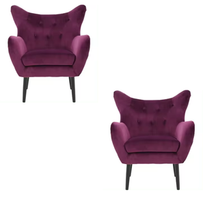 Royal Luxury Designs Chaise d'hôtel violette Fabrication de la meilleure qualité pour la maison Salon Villa Appartement pour une utilisation en intérieur - Product Image 3