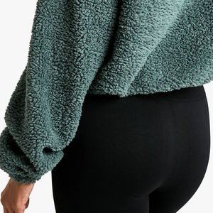 Sweat-shirt doux au toucher à manches longues pour femmes, facile d'entretien pour l'hiver / Vêtement tendance pour un style décontracté en extérieur - Product Image 6