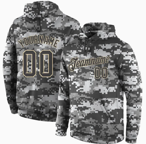 เสื้อมีฮู้ดพิมพ์ลายพรางสำหรับผู้ชายเสื้อผ้าฤดูหนาวสำหรับผู้ใหญ่สไตล์ใหม่ - Product Image 1