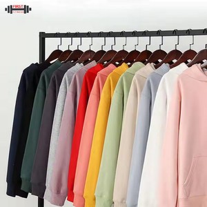 Sudadera con capucha de lana de algodón pesado de invierno para hombre de alta calidad de ajuste regular 300gsm - Product Image 2